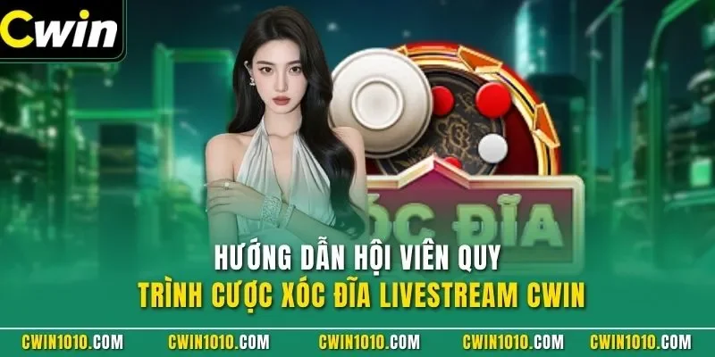 Hướng dẫn hội viên quy trình cược xóc đĩa livestream CWIN