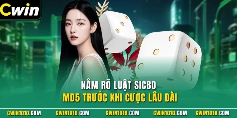 Nắm rõ luật sicbo tài phú MD5 CWIN trước khi cược lâu dài